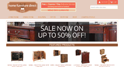 Desktop Screenshot of home-furniture-direct.co.uk